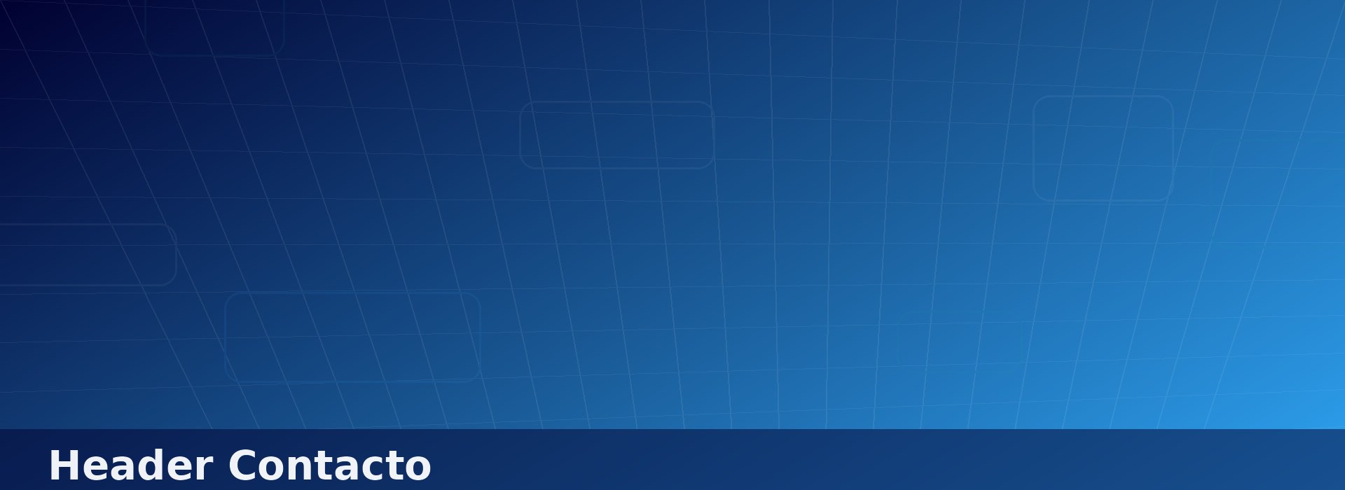 Header de contacto Grupo Conde